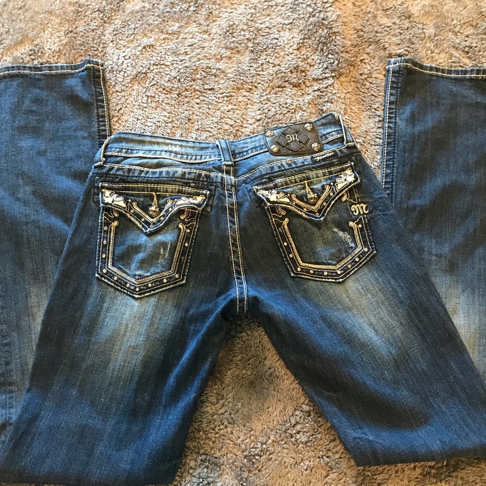 Miss me size 28 bootcut jeans
